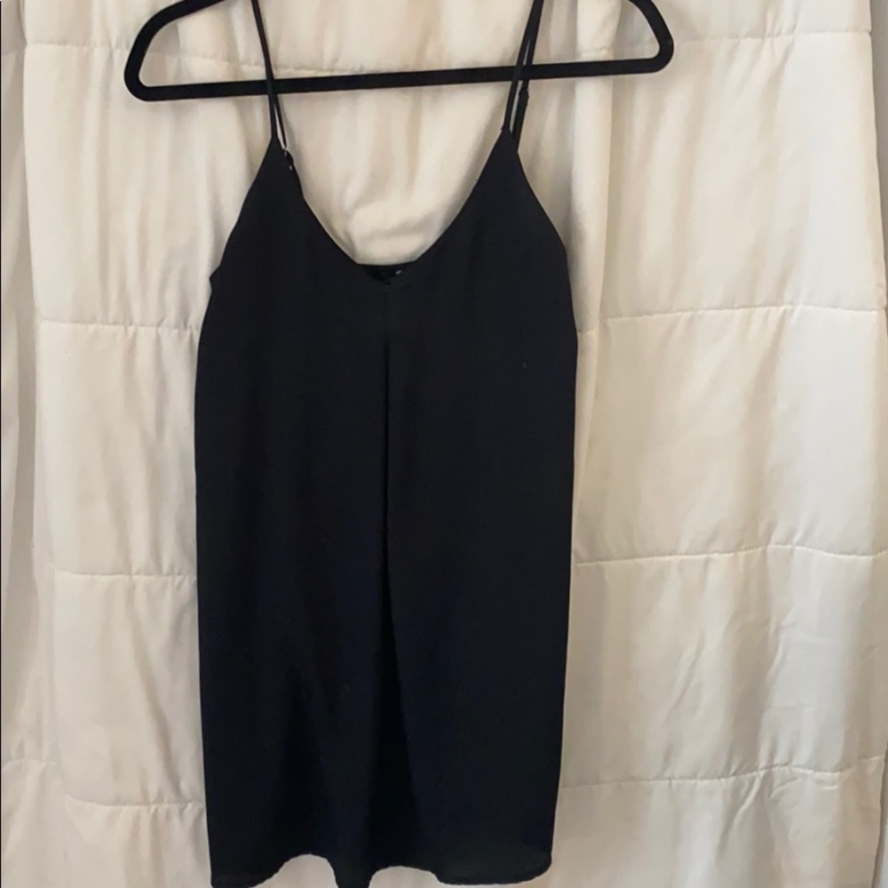 Black flowy dress